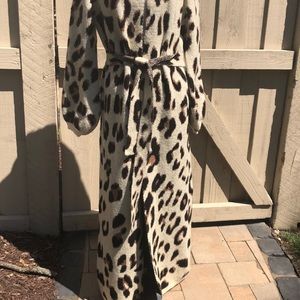 COPY - Lover + friends speak up leopard duster/ca…